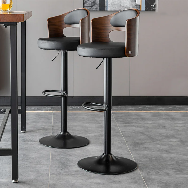 Restaurant Solid Wood Bar Chairs Stools Lifting Backrest Hotel Modern Minimalist Bar Chairs High Desk Barkrukken Furniture WZ
Restaurant Solid Wood Bar Chairs Stools Lifting Backrest Hotel Modern Minimalist Bar Chairs High Desk Barkrukken Furniture WZ