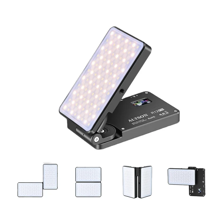 ALTSON R12 Pro Mini Portable 316 LEDs 20W 2600-12000K Foldable RGB Fill Light Photography Light
ALTSON R12 Pro Mini Portable 316 LEDs 20W 2600-12000K Foldable RGB Fill Light Photography Light