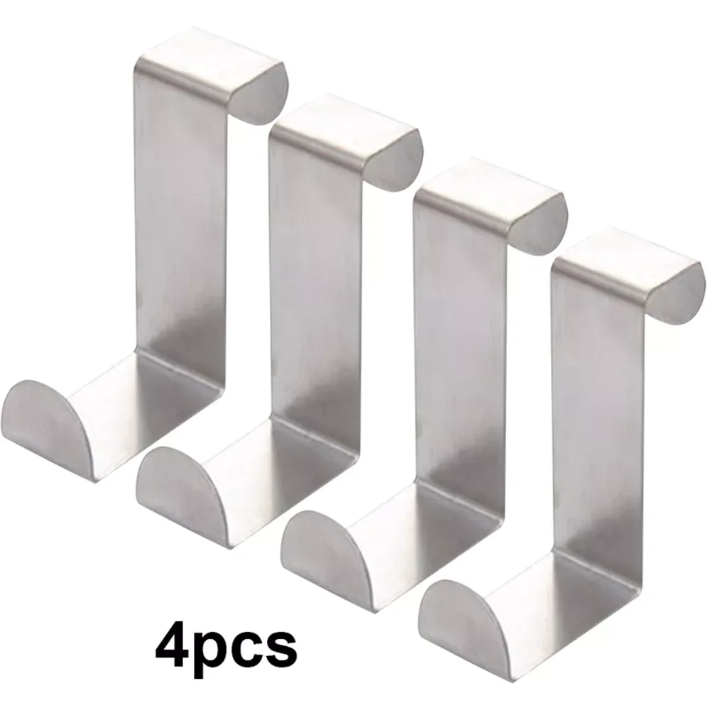 4/2Pcs door hanger hook Stainless steel Kitchen Cabinet Draw Over Door Hook Clothes bedroom bathroom Hanger Holder Multi hook
4/2Pcs door hanger hook Stainless steel Kitchen Cabinet Draw Over Door Hook Clothes bedroom bathroom Hanger Holder Multi hook