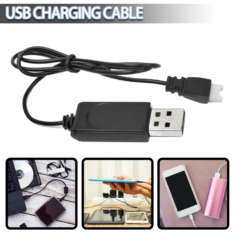 Зарядный USB-кабель для радиоуправляемых квадрокоптеров, 3,7 В, 1 шт.
Зарядный USB-кабель для радиоуправляемых квадрокоптеров, 3,7 В, 1 шт.