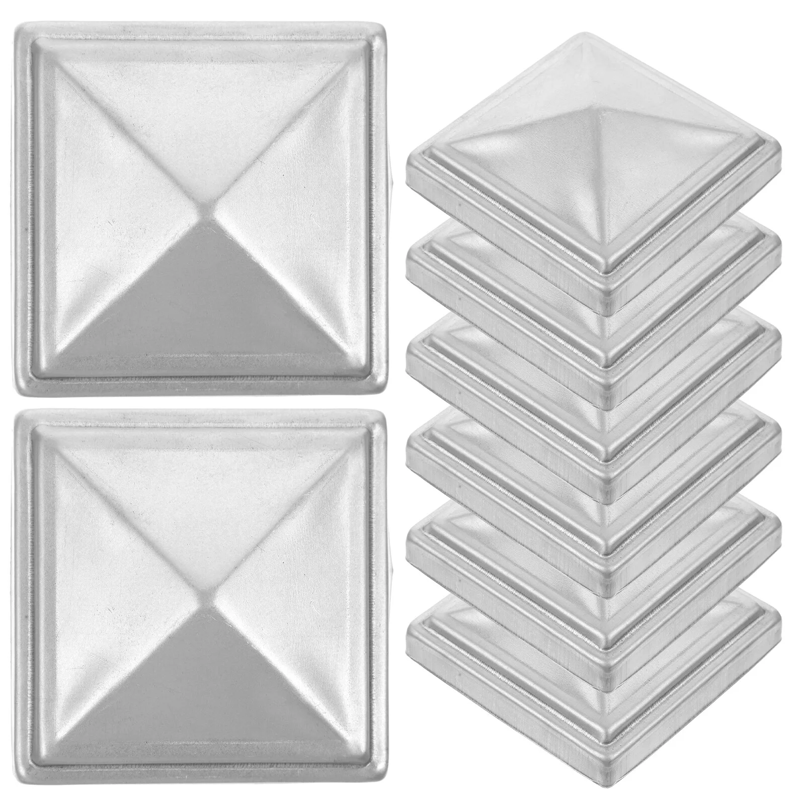 Square Cover Column Iron Decorative Fence Post Caps Wraps Porch Finials Guardrail Protector Metal
Square Cover Column Iron Decorative Fence Post Caps Wraps Porch Finials Guardrail Protector Metal
