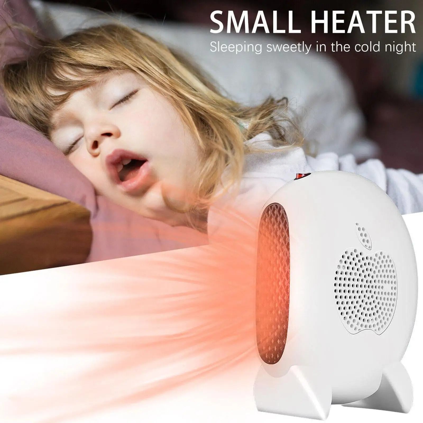 Portable Electric Fan Heater Simple Design Desktop Thermostat Mute Air Heating Mini Blower Warm Quick Heater Adjustable C3h8
Portable Electric Fan Heater Simple Design Desktop Thermostat Mute Air Heating Mini Blower Warm Quick Heater Adjustable C3h8
