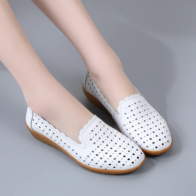 Summer Women's Shoes White Flat Shoes Hollow Loafer Shoe Slip on Moccasin Shoes Office Shoes Walking Shoes Sneakers Casual Shoes
Summer Women's Shoes White Flat Shoes Hollow Loafer Shoe Slip on Moccasin Shoes Office Shoes Walking Shoes Sneakers Casual Shoes