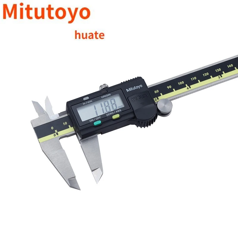 Mitutoyo Huate Caliper Absolute Digital Calipers Stainless Steel Inch/Metric 8" 0-200mm Range -0.001" Accuracy 0.0005" Tools
Mitutoyo Huate Caliper Absolute Digital Calipers Stainless Steel Inch/Metric 8" 0-200mm Range -0.001" Accuracy 0.0005" Tools