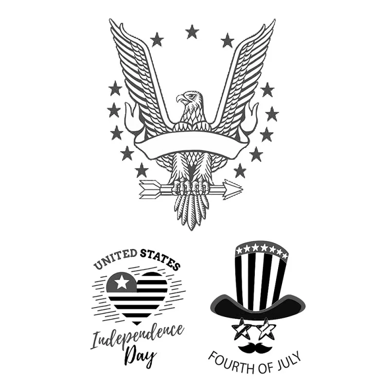 11*16CM Independence Day Eagle Transparent Seal Clear Stamp Silicone Seal Roller Stamps DIY Scrapbook Album / Card Production
11*16CM Independence Day Eagle Transparent Seal Clear Stamp Silicone Seal Roller Stamps DIY Scrapbook Album / Card Production