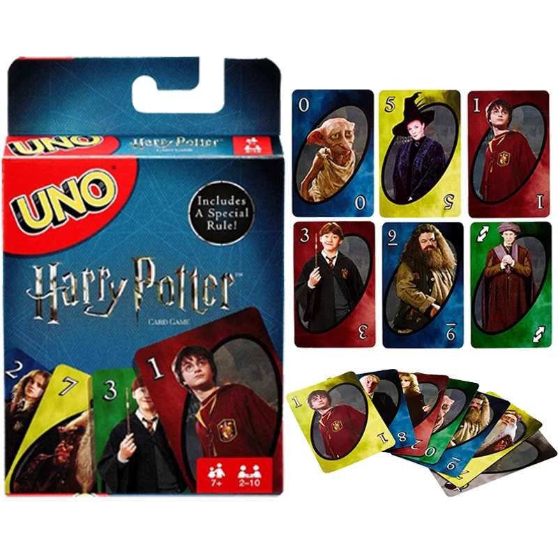 UNO Board Game Harry Potter Card Gamed Family Funny Entertainment Poker Kids Toys Playing Cards Christmas for Games Party Gift
UNO Board Game Harry Potter Card Gamed Family Funny Entertainment Poker Kids Toys Playing Cards Christmas for Games Party Gift