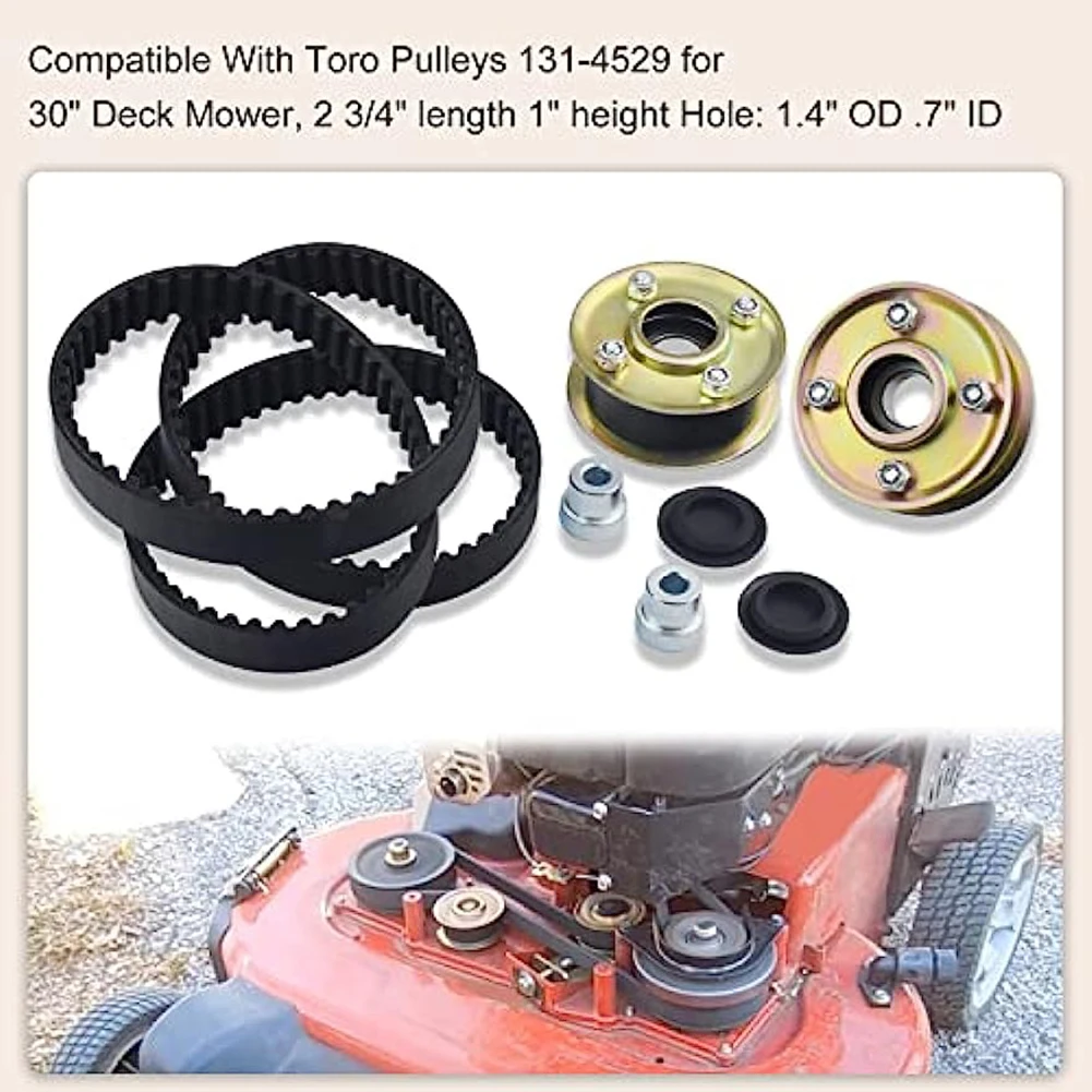 Brand New Pulley And Belt Kit Pulley And Belt Kit Durable Easy To Install High Quality Long-Lasting For Toro 30 Mower
Brand New Pulley And Belt Kit Pulley And Belt Kit Durable Easy To Install High Quality Long-Lasting For Toro 30 Mower