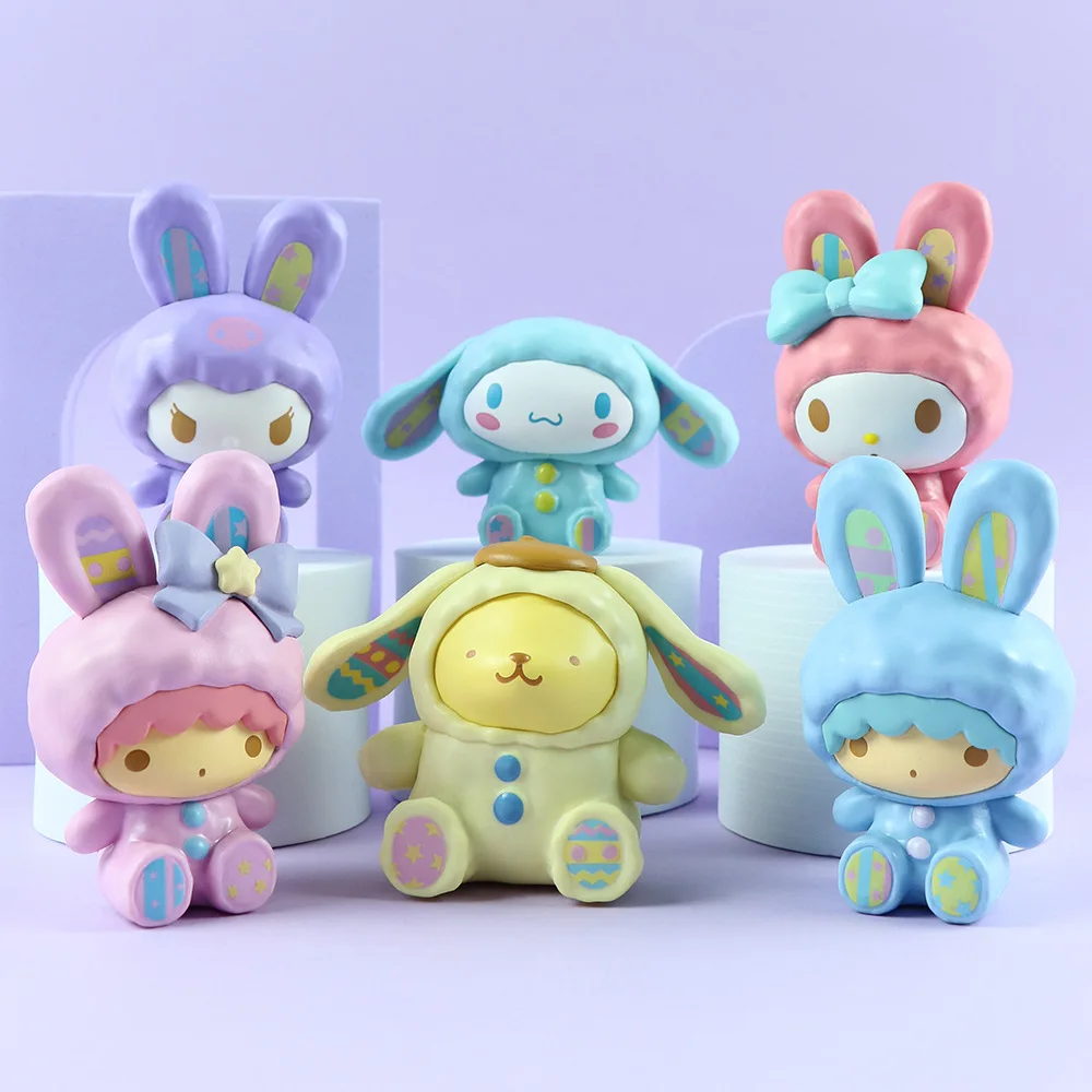 Sanrio Kawaii Мини-фигурки Набор Hello Kitty Kuromi мультфильм My Melody Pom Purin ПВХ аниме куклы модель для украшения торта подарок
Sanrio Kawaii Мини-фигурки Набор Hello Kitty Kuromi мультфильм My Melody Pom Purin ПВХ аниме куклы модель для украшения торта подарок