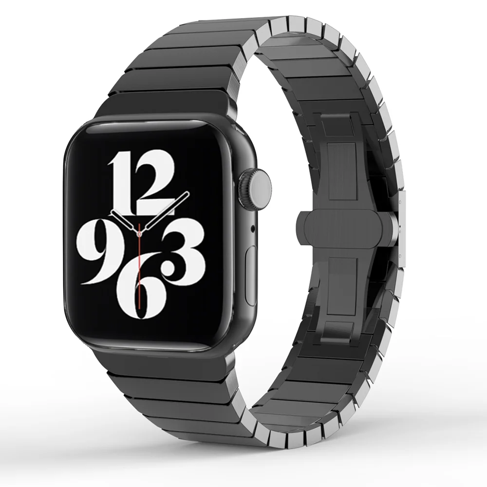 Stainless steel watchband for Iwatch 40mm 44mm 42mm 45/49mm Stainless Steel Band for Apple Watch Series 8 7 6 5 4 3 Se
Stainless steel watchband for Iwatch 40mm 44mm 42mm 45/49mm Stainless Steel Band for Apple Watch Series 8 7 6 5 4 3 Se