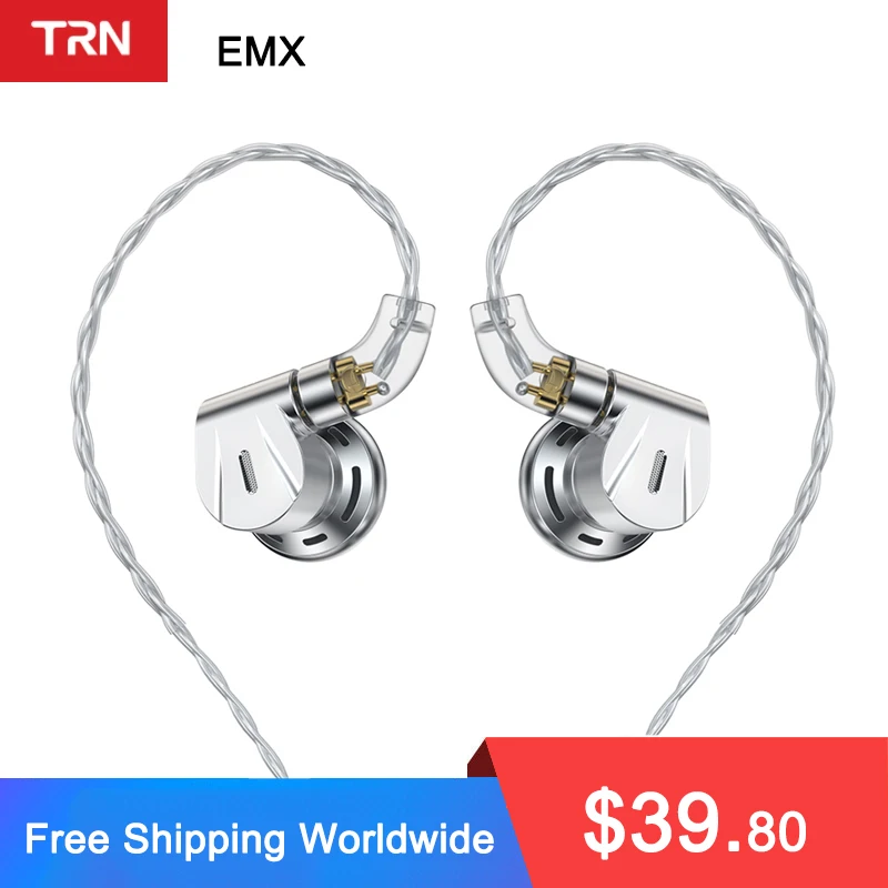 TRN EMX Headset 14.2mm Driver Flat Head Plug Earburd Bass Metal In Ear Earphone Super Bass Music Replaceable Cable For Xiaomi
TRN EMX Headset 14.2mm Driver Flat Head Plug Earburd Bass Metal In Ear Earphone Super Bass Music Replaceable Cable For Xiaomi