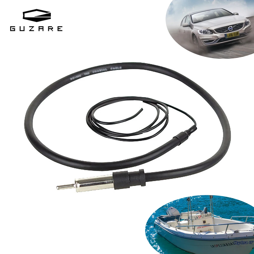 Автомобильная антенна Guzare Marine Радио FM AM укрытие погодозащищенная черная