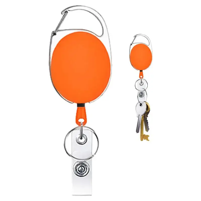 Heavy Duty Retractable Badge Holder Zinc Alloy Key Card Lanyard High Rebound Card Reels Keychain Card Holder Key Ring Employee
Heavy Duty Retractable Badge Holder Zinc Alloy Key Card Lanyard High Rebound Card Reels Keychain Card Holder Key Ring Employee