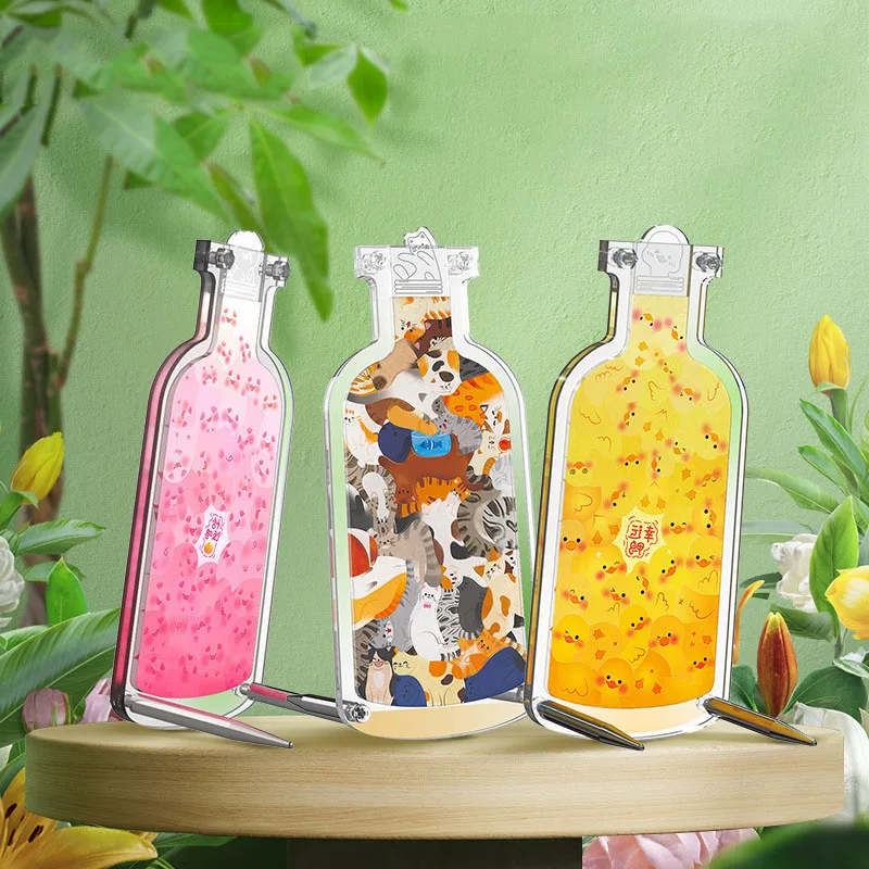 Acrylic Bottle Holder 3D Cute Animal Creative Puzzle Gift Set DIY Cartoon Toy Duck/Pig Children's Birthday Gifts 6-14 Years Old
Acrylic Bottle Holder 3D Cute Animal Creative Puzzle Gift Set DIY Cartoon Toy Duck/Pig Children's Birthday Gifts 6-14 Years Old