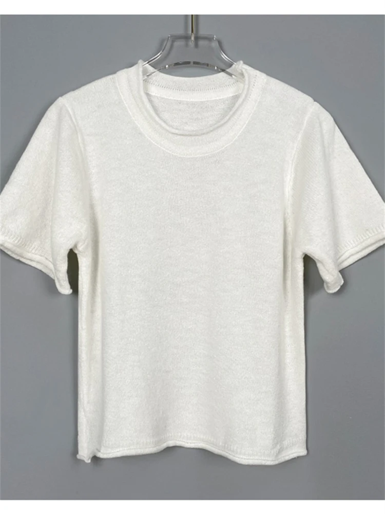 Summer Women T Shirt T-Shirt Woman Clothes Female Elasticity Oversized Short Sleeve Women's Tube Top Knit Canale Y2k Tops Tee
Summer Women T Shirt T-Shirt Woman Clothes Female Elasticity Oversized Short Sleeve Women's Tube Top Knit Canale Y2k Tops Tee