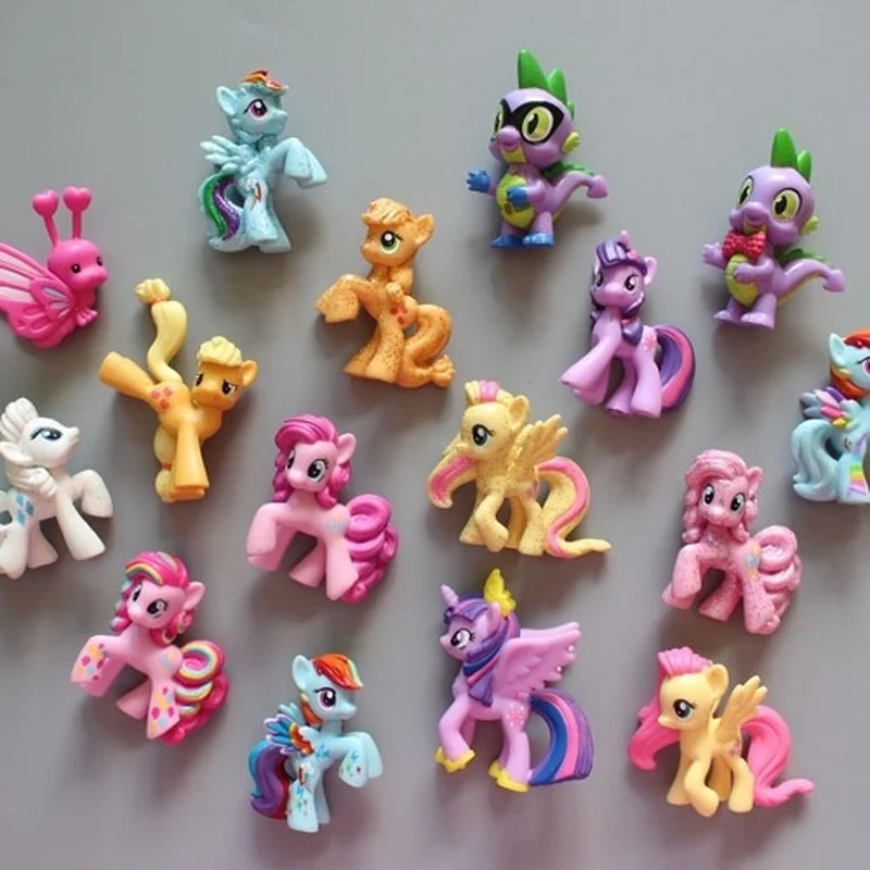 Hasbro Genuine My Little Pony Figures Cute Kawaii Rainbow Dash Applejack Rarity Fluttershy Pinkie Pie Doll Models Toys Kids Gift
Hasbro Genuine My Little Pony Figures Cute Kawaii Rainbow Dash Applejack Rarity Fluttershy Pinkie Pie Doll Models Toys Kids Gift
