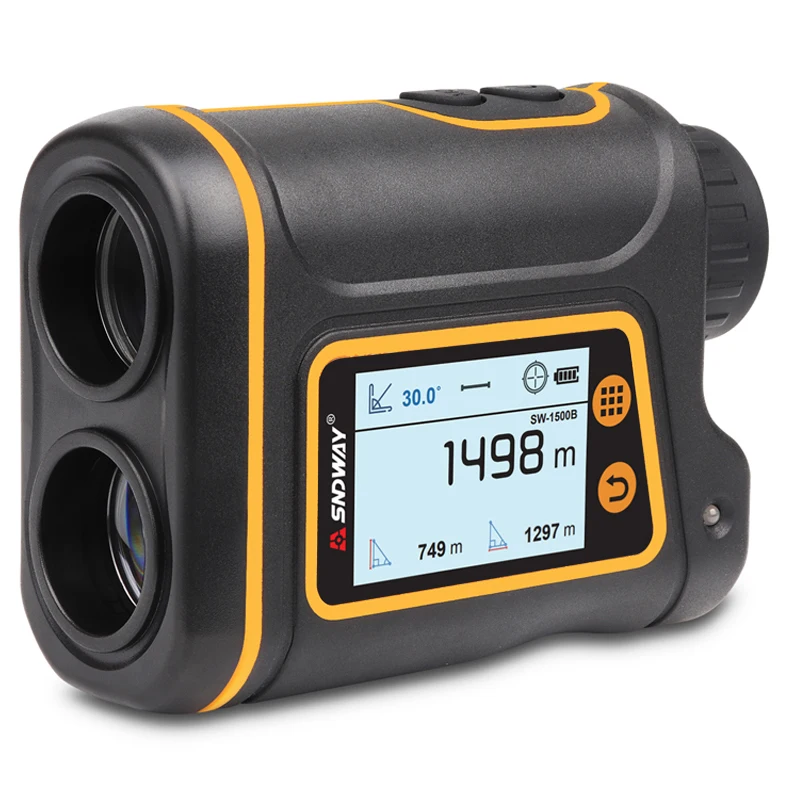 SNDWAY SW-1000B 1000m Digital Distance Meter Volume Area Speed Measure Mini Outdoor Golf Rangefinder With LCD Display
SNDWAY SW-1000B 1000m Digital Distance Meter Volume Area Speed Measure Mini Outdoor Golf Rangefinder With LCD Display