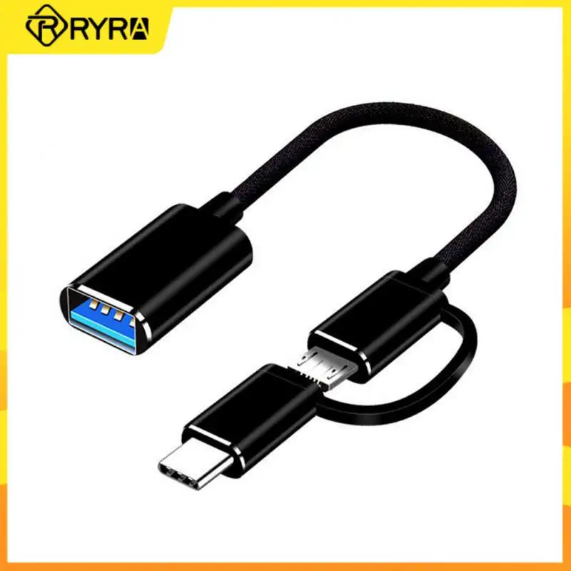 Кабель-адаптер RYRA 2 в 1 USB 3,0 OTG Type-C Micro USB To USB 3,0 для Macbook Xiaomi Samsung OTG
Кабель-адаптер RYRA 2 в 1 USB 3,0 OTG Type-C Micro USB To USB 3,0 для Macbook Xiaomi Samsung OTG