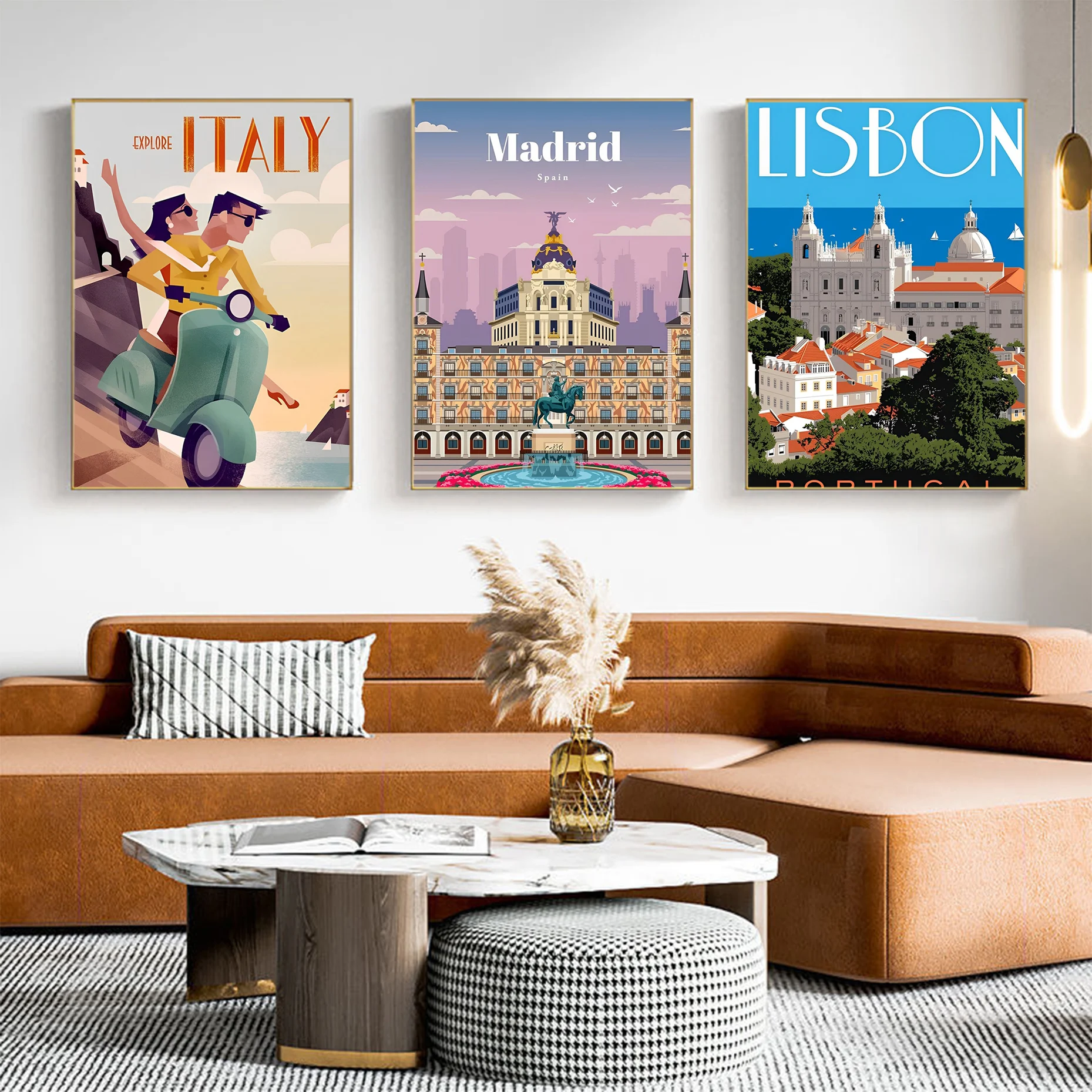 Tourist City Anime Posters Sticky Fancy Wall Sticker For Living Room Bar Decoration Vintage Decorative Painting 
Tourist City Anime Posters Sticky Fancy Wall Sticker For Living Room Bar Decoration Vintage Decorative Painting