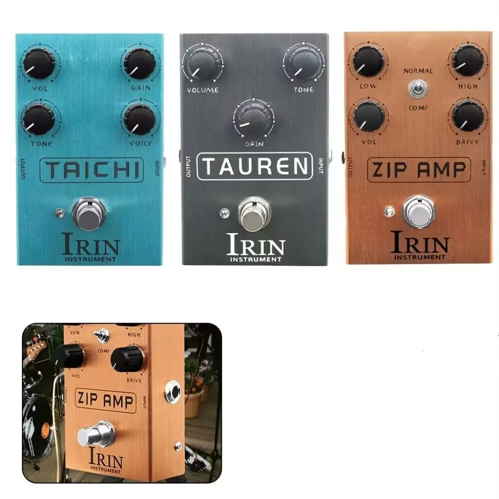 IRIN Professional Overdrive Electric Guitar Pedal Portable Effect Pedal With User Manual Electric Guitar Replacement Parts
IRIN Professional Overdrive Electric Guitar Pedal Portable Effect Pedal With User Manual Electric Guitar Replacement Parts