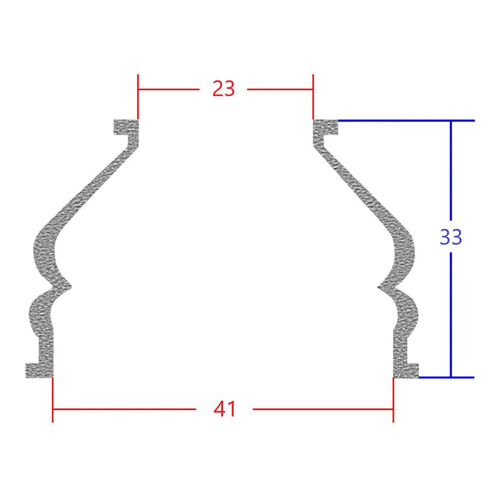2pcs Universal Silicone 2288 Tie Rod End And Ball Joint Dust Boots Cover 23*33*41MM Maintenance Of Plastic/rubber Products
2pcs Universal Silicone 2288 Tie Rod End And Ball Joint Dust Boots Cover 23*33*41MM Maintenance Of Plastic/rubber Products
