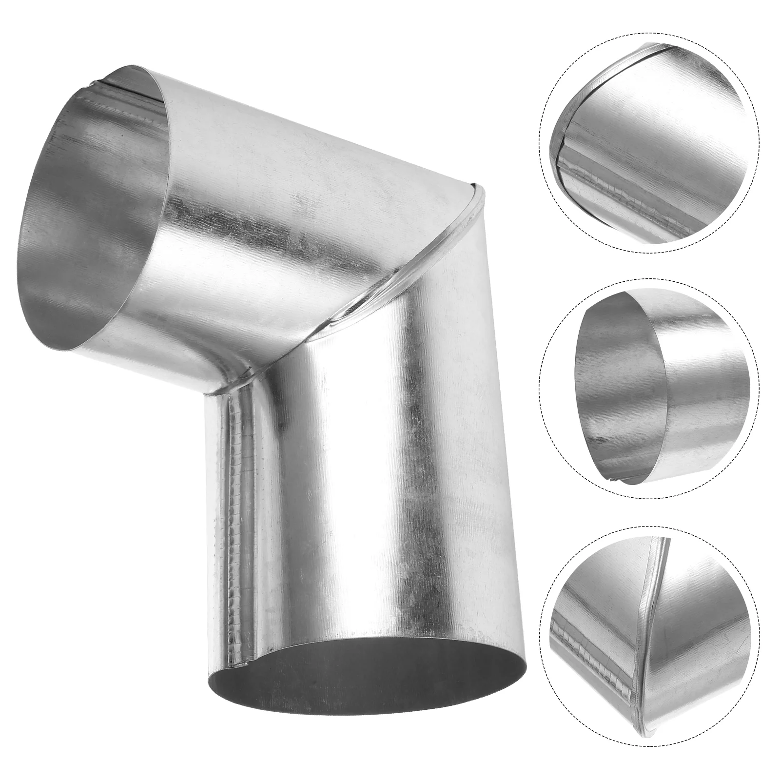 90 Degree Exhaust Pipe Metal Pipes Fire Stove Elbow Tube Chimney Stainless Steel Kitchen Vent Hose Outdoor Camping
90 Degree Exhaust Pipe Metal Pipes Fire Stove Elbow Tube Chimney Stainless Steel Kitchen Vent Hose Outdoor Camping