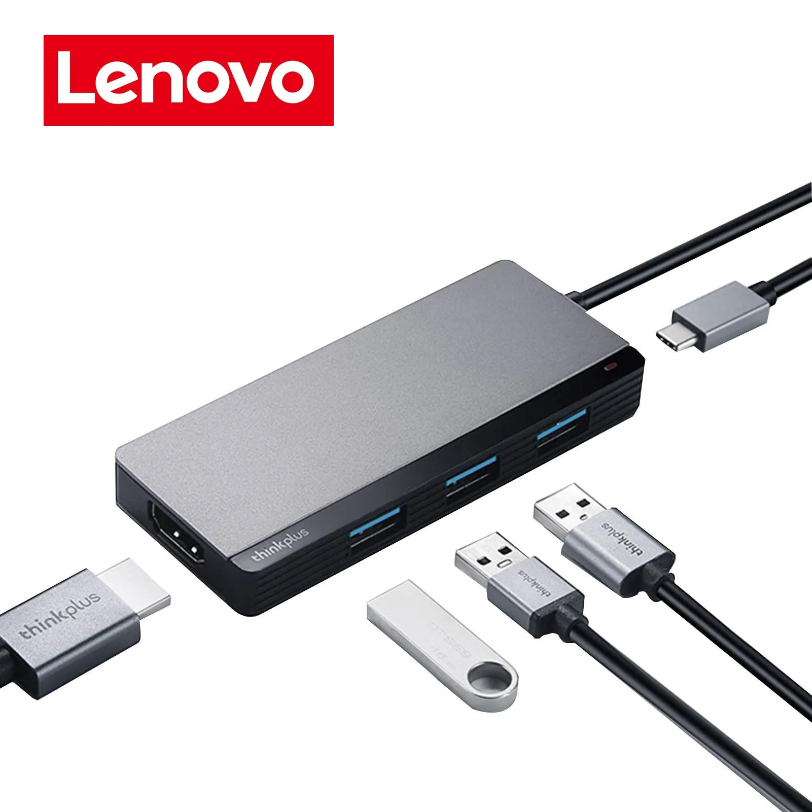 Адаптер-концентратор Lenovo Type-C на HDMI, совместимый с USB C 3,0, для MacBook, Nintendo, Samsung S20, Huawei, Xiaomi, компьютерные аксессуары для ПК
Адаптер-концентратор Lenovo Type-C на HDMI, совместимый с USB C 3,0, для MacBook, Nintendo, Samsung S20, Huawei, Xiaomi, компьютерные аксессуары для ПК