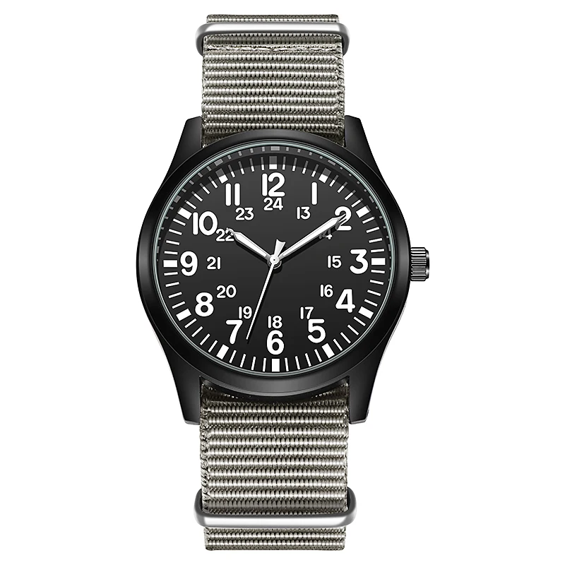 Large Digital Minimalist Sports Watch Air Force Field Watch Nylon Strap 24H Display Quartz Movement 42mm Relogio Masculino
Large Digital Minimalist Sports Watch Air Force Field Watch Nylon Strap 24H Display Quartz Movement 42mm Relogio Masculino