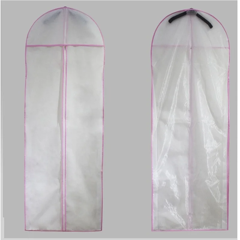 Wedding Dress Cover Garment Bag Bridal Gown Long Clothes Protector Case Dustproof Covers Wedding Dresses Garment Dust Bag
Wedding Dress Cover Garment Bag Bridal Gown Long Clothes Protector Case Dustproof Covers Wedding Dresses Garment Dust Bag