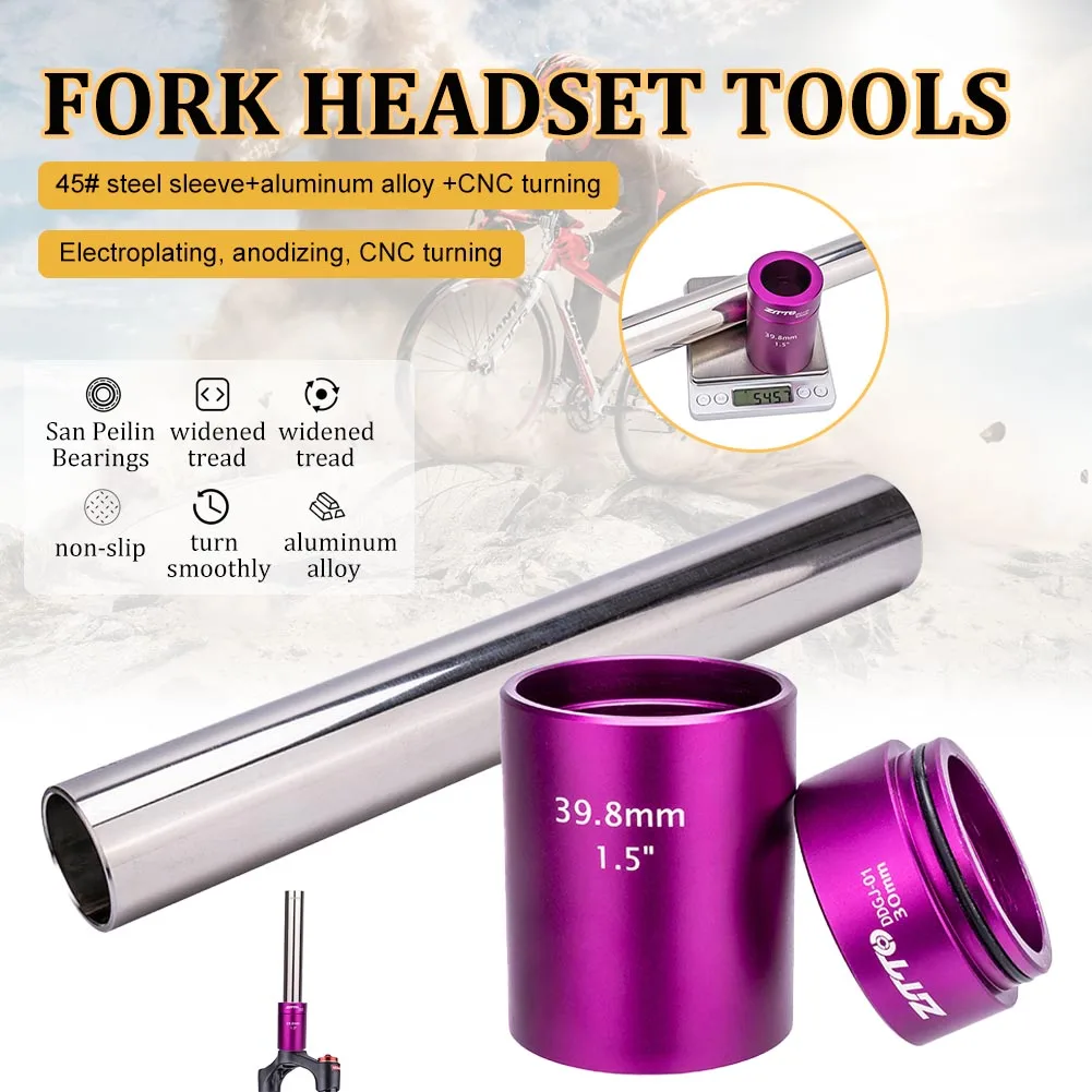 ZTTO Bicycle Headset Cup Removal Tool Alloy Steel Bowl Headset Cup Disassembly Tool Bike Bottom Bracket Press-in Repair Tool
ZTTO Bicycle Headset Cup Removal Tool Alloy Steel Bowl Headset Cup Disassembly Tool Bike Bottom Bracket Press-in Repair Tool