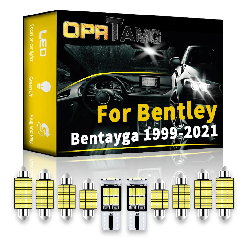 OPRTAMG For Bentley Bentayga 2005 2006 2007 2008 2009 2010 2011 2012-2022 Car Interior Light T10 W5W C5W Signal Lamp Door Light
OPRTAMG For Bentley Bentayga 2005 2006 2007 2008 2009 2010 2011 2012-2022 Car Interior Light T10 W5W C5W Signal Lamp Door Light