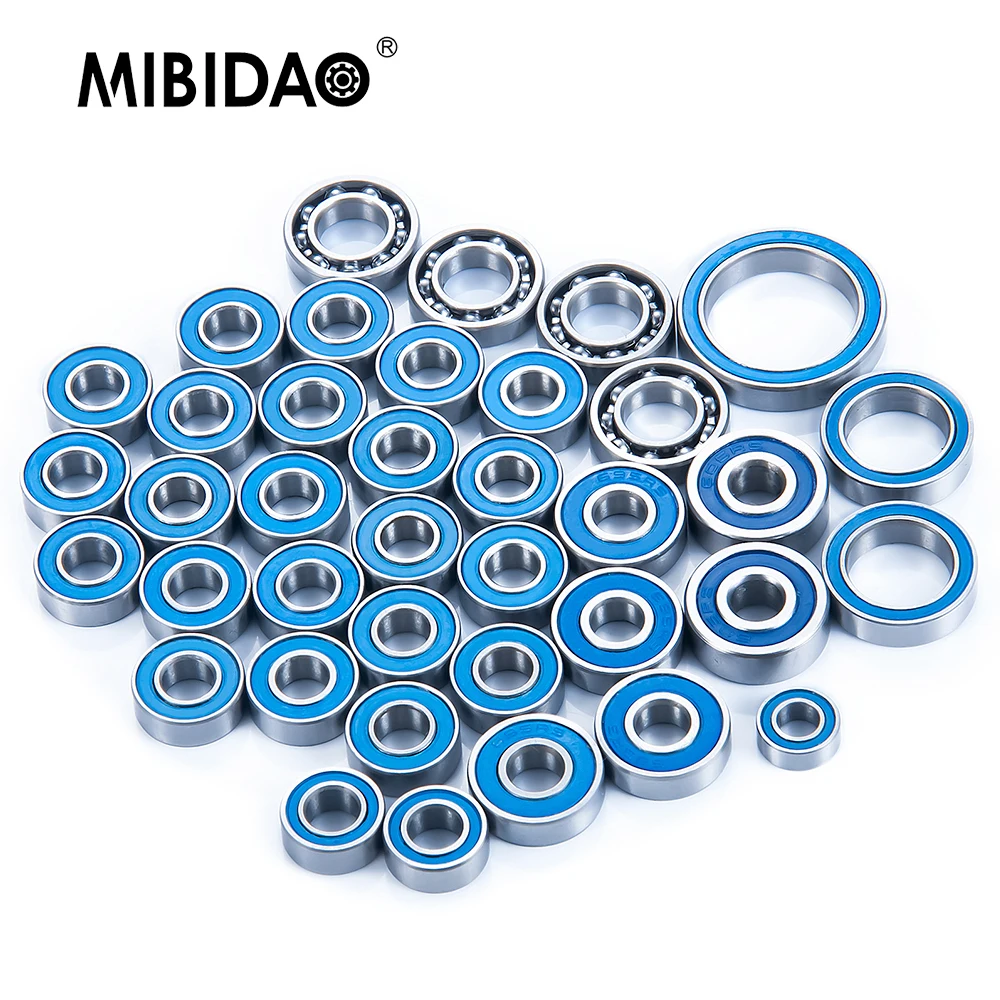 MIBIDAO 38Pcs Blue Wheel Hub Axle Sealed Bearing Kit for Axial SCX10 III AXI03007 1/10 RC Crawler Car Model Upgrade Parts
MIBIDAO 38Pcs Blue Wheel Hub Axle Sealed Bearing Kit for Axial SCX10 III AXI03007 1/10 RC Crawler Car Model Upgrade Parts