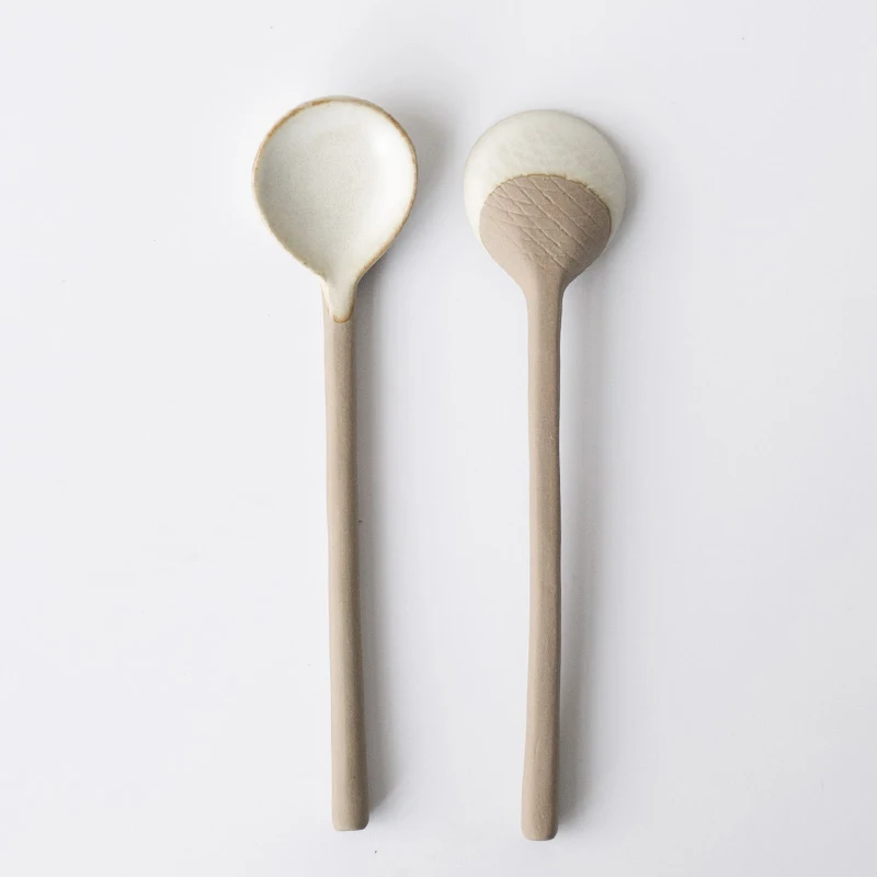 Stoneware Coffee Spoon Ceramic Vintage Long Handle Spoon Yogurt Milk Mixing Spoon Afternoon Tea Spoon Small Tea Spoon
Stoneware Coffee Spoon Ceramic Vintage Long Handle Spoon Yogurt Milk Mixing Spoon Afternoon Tea Spoon Small Tea Spoon