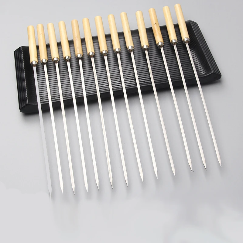 Flat Skewers Stainless Steel For Grill Bbq Accessories Barbecues Permanent Match Kamado Barbecue Outdoor Kitchen Dining Bar Home
Flat Skewers Stainless Steel For Grill Bbq Accessories Barbecues Permanent Match Kamado Barbecue Outdoor Kitchen Dining Bar Home