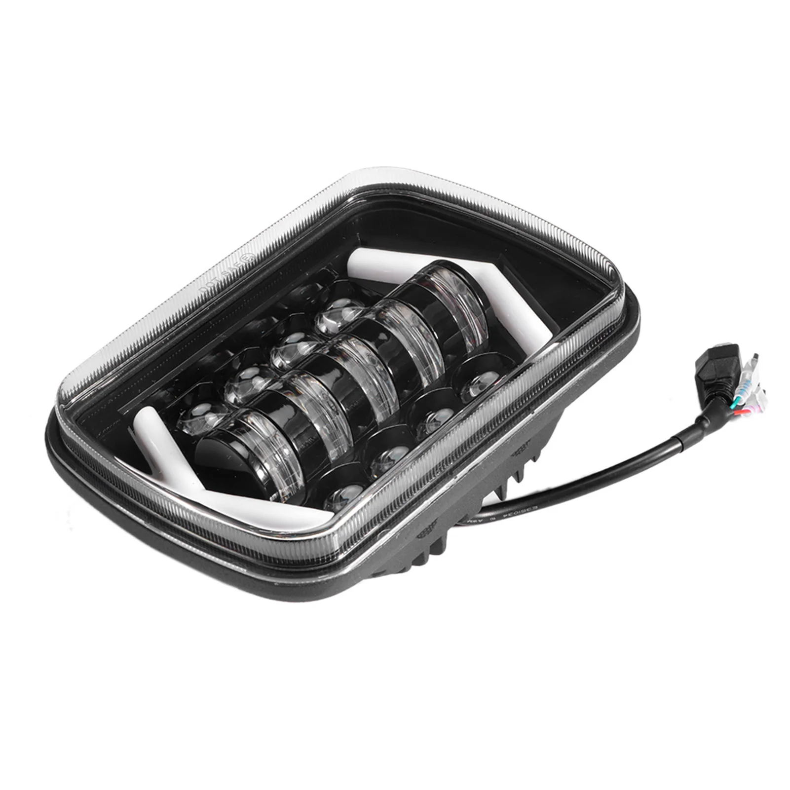 5x7in Headlight LED Square Light High/Low Beam Headlamp Fit for Jeep headlight§car 
5x7in Headlight LED Square Light High/Low Beam Headlamp Fit for Jeep headlight§car