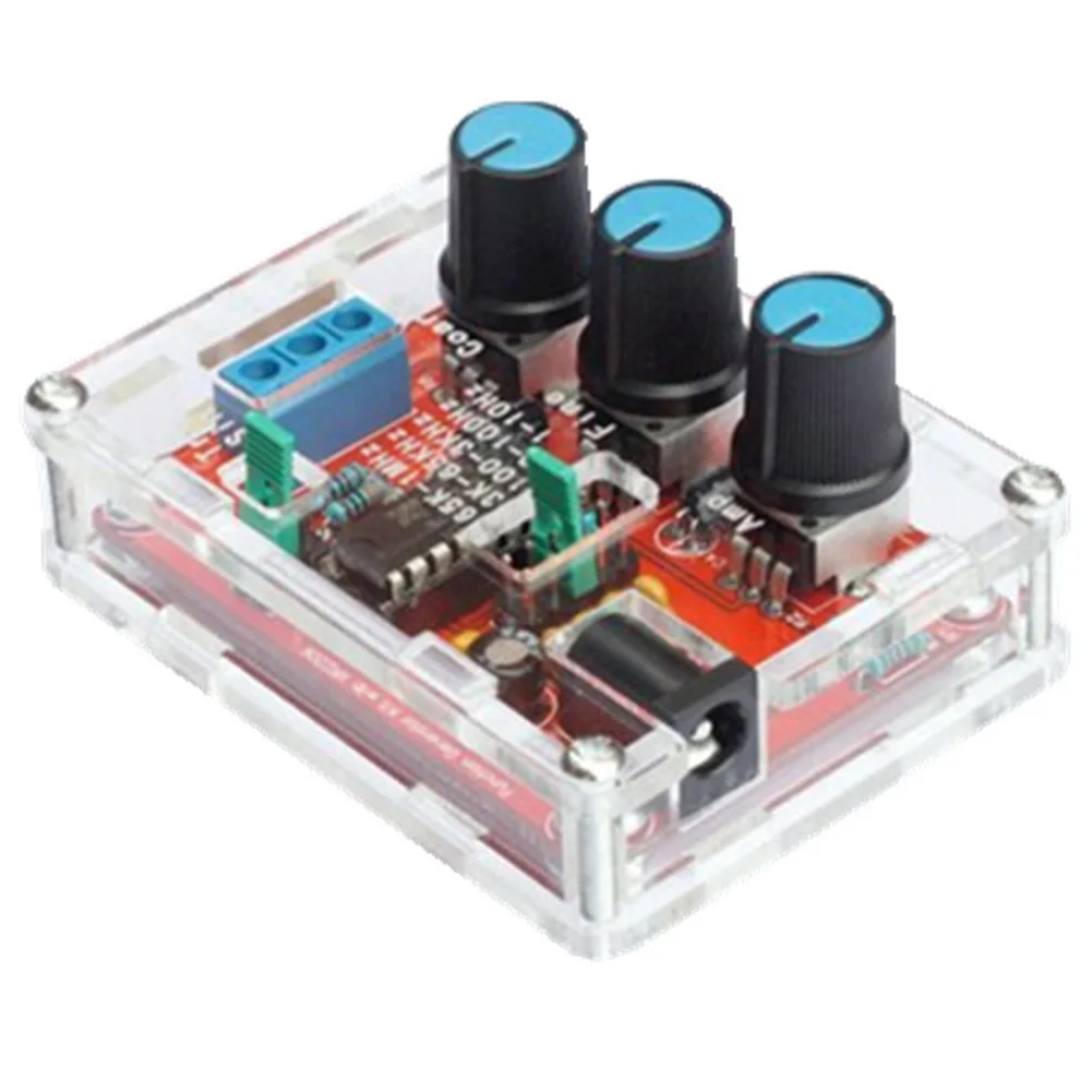 XR2206 High -precision Signal Generator DIY Kit With Shell Sine Waves Triangular Waves Square Waves 1Hz-1MHz Frequency 9-12VDC
XR2206 High -precision Signal Generator DIY Kit With Shell Sine Waves Triangular Waves Square Waves 1Hz-1MHz Frequency 9-12VDC
