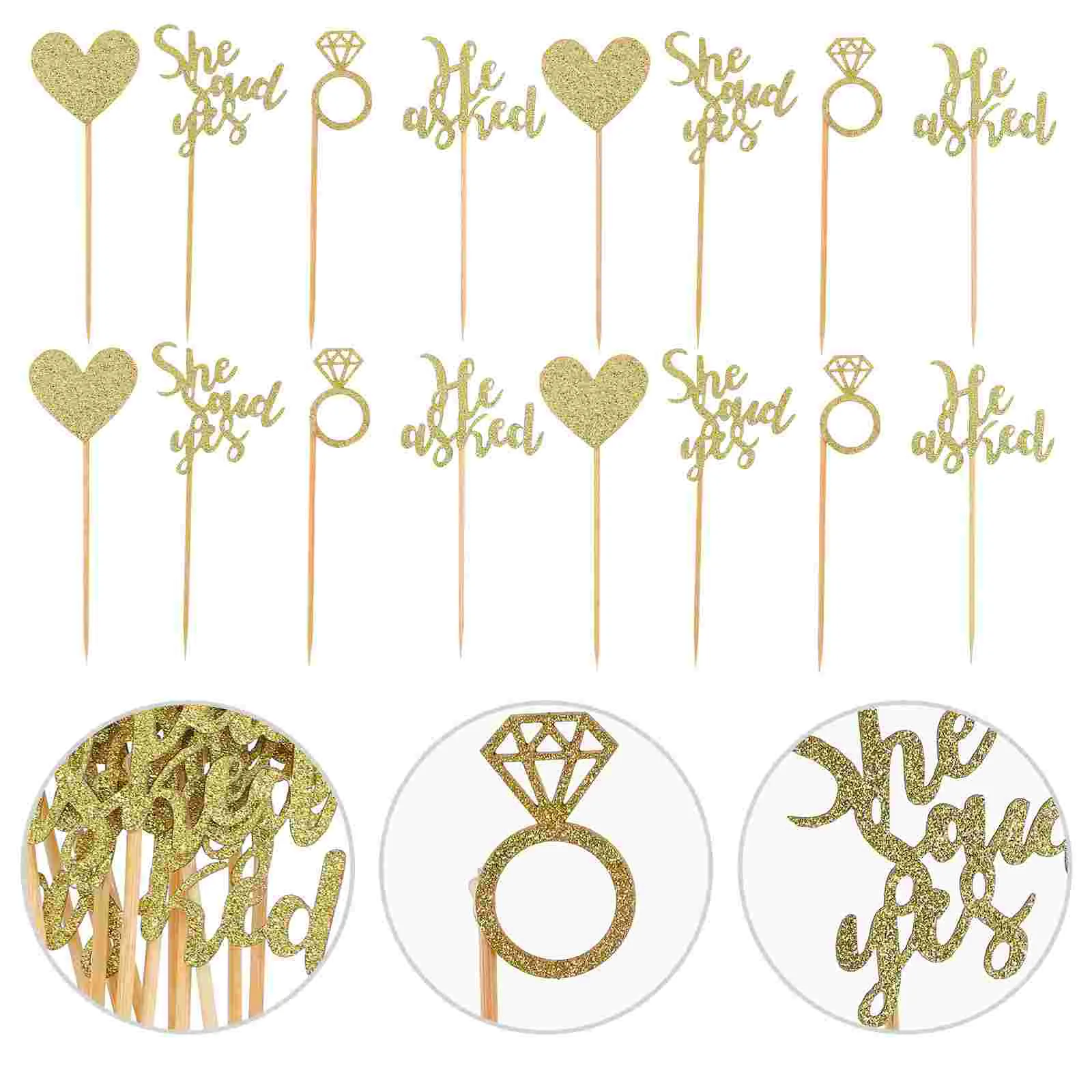 Wedding Cake Topper Decor Insert Party Props Decoration Baking Diamond Decorations
Wedding Cake Topper Decor Insert Party Props Decoration Baking Diamond Decorations