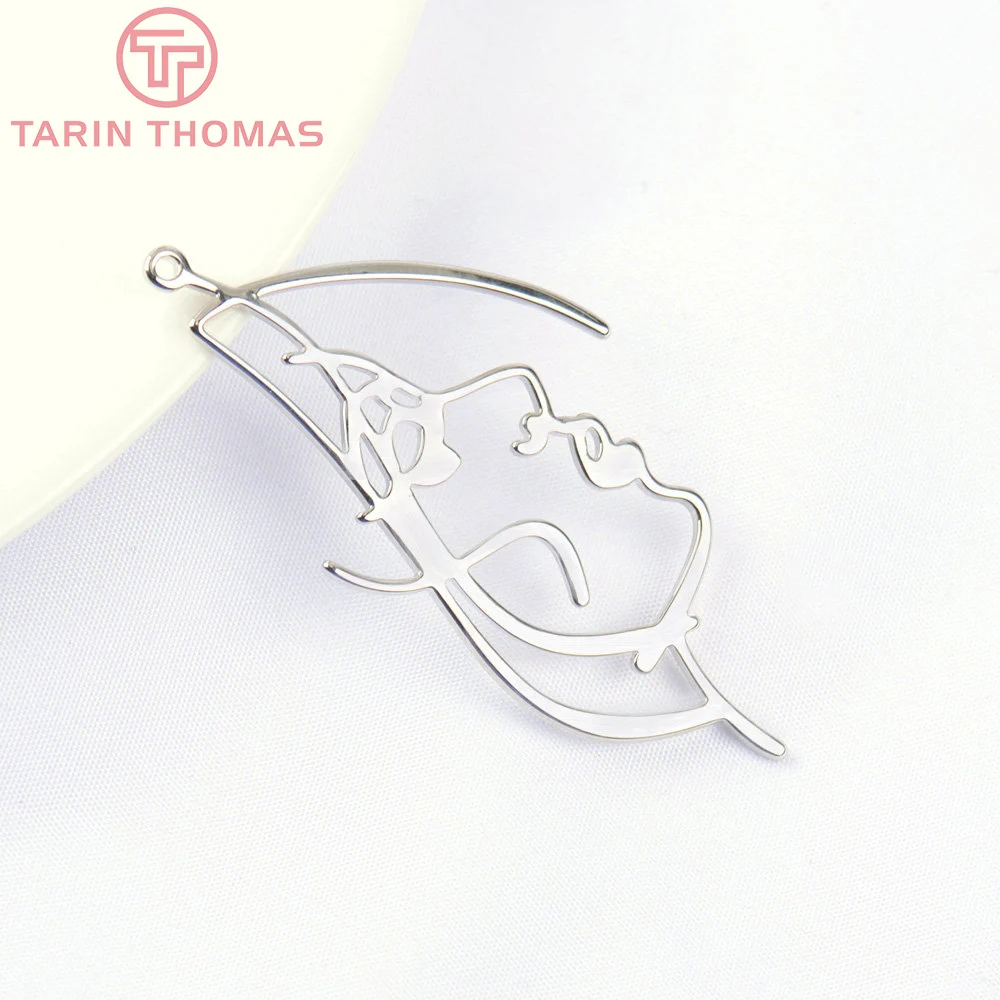 (5540) 6PCS 25x50MM Platinum Color Brass Face Pendants Charms Pendants High Quality DIY Jewelry Making Findings Wholesale
(5540) 6PCS 25x50MM Platinum Color Brass Face Pendants Charms Pendants High Quality DIY Jewelry Making Findings Wholesale