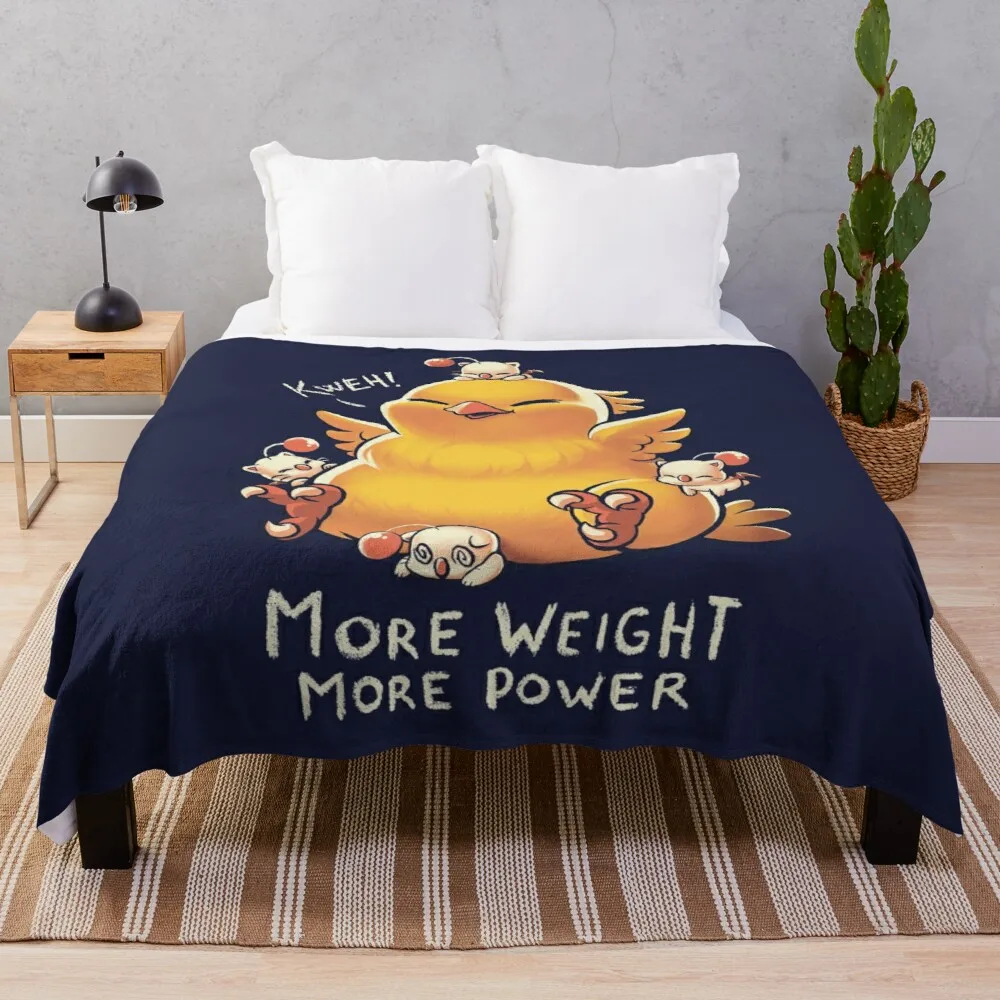Funny Fat Chocobo - Big Power - Final Fantasy Summon Creature Throw Blanket designer blankets thin blankets
Funny Fat Chocobo - Big Power - Final Fantasy Summon Creature Throw Blanket designer blankets thin blankets