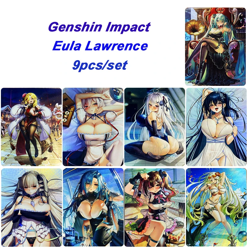 DIY ACG 9pcs/set Genshin Impact Flash card Anime collection card The Greater Lord Rukkhadevata Board game card Christmas gift
DIY ACG 9pcs/set Genshin Impact Flash card Anime collection card The Greater Lord Rukkhadevata Board game card Christmas gift