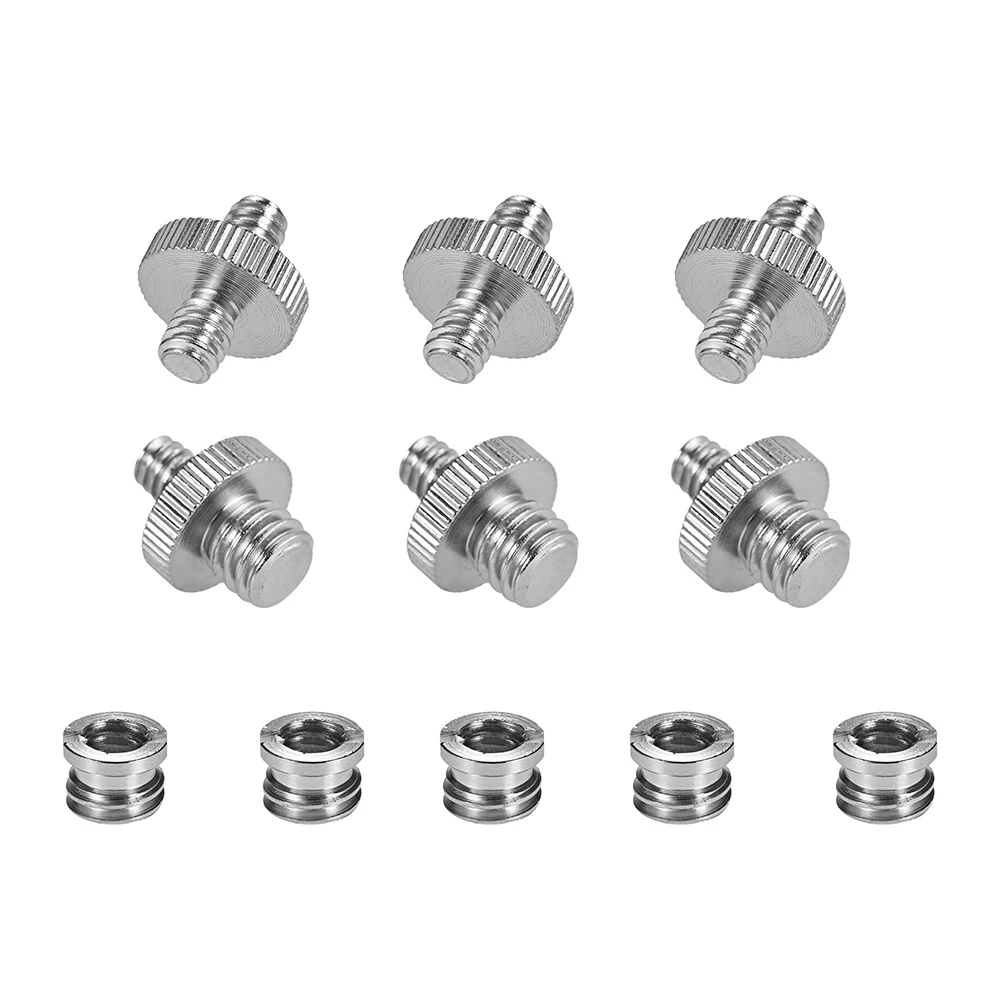 1/4""-20 and 3/8""-16 Threaded Screw Adapter Mount Set Reducer Bushing Converter for Camera Tripod Monopod Ballhead Lig
1/4""-20 and 3/8""-16 Threaded Screw Adapter Mount Set Reducer Bushing Converter for Camera Tripod Monopod Ballhead Lig