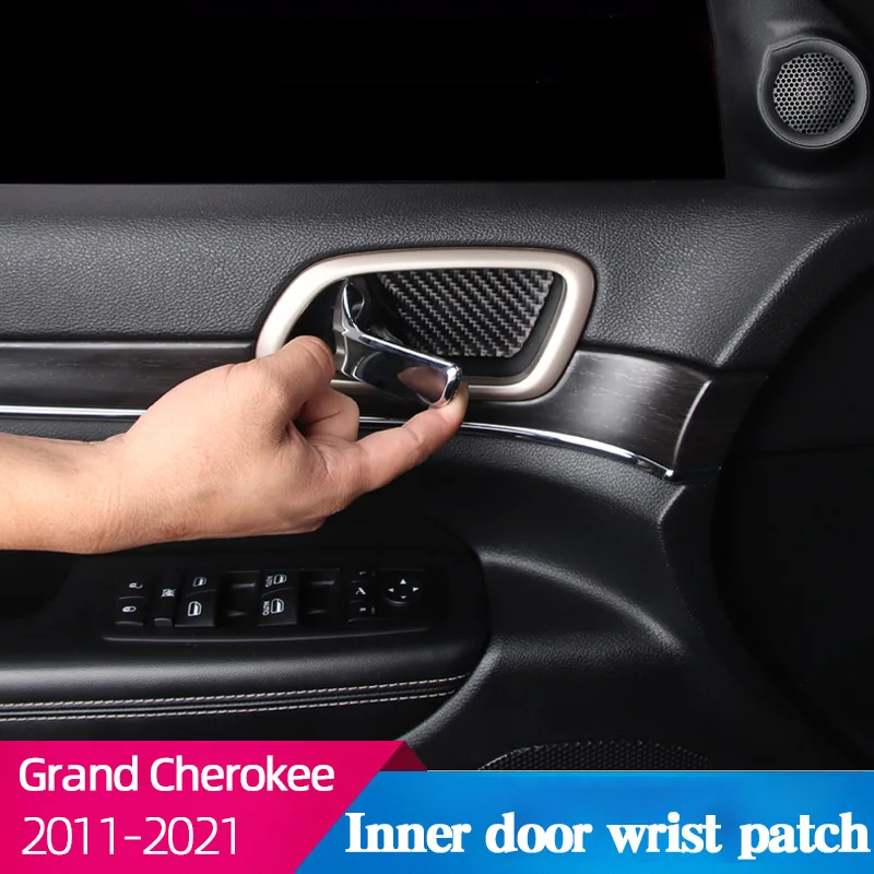 Car Inner Door Bowl Sticker Decorated Patch For Jeep Grand Cherokee 2011-2021 Handle Protector Cover Interior Accessories
Car Inner Door Bowl Sticker Decorated Patch For Jeep Grand Cherokee 2011-2021 Handle Protector Cover Interior Accessories