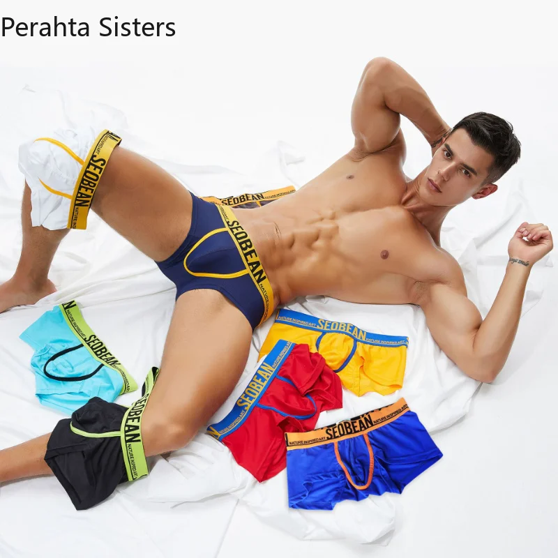 Top Quality Men Brand Underpants Cotton Underwear Boxer Men's Low Waist U Convex Design Sexy Panties Shorts Male Boxershorts
Top Quality Men Brand Underpants Cotton Underwear Boxer Men's Low Waist U Convex Design Sexy Panties Shorts Male Boxershorts