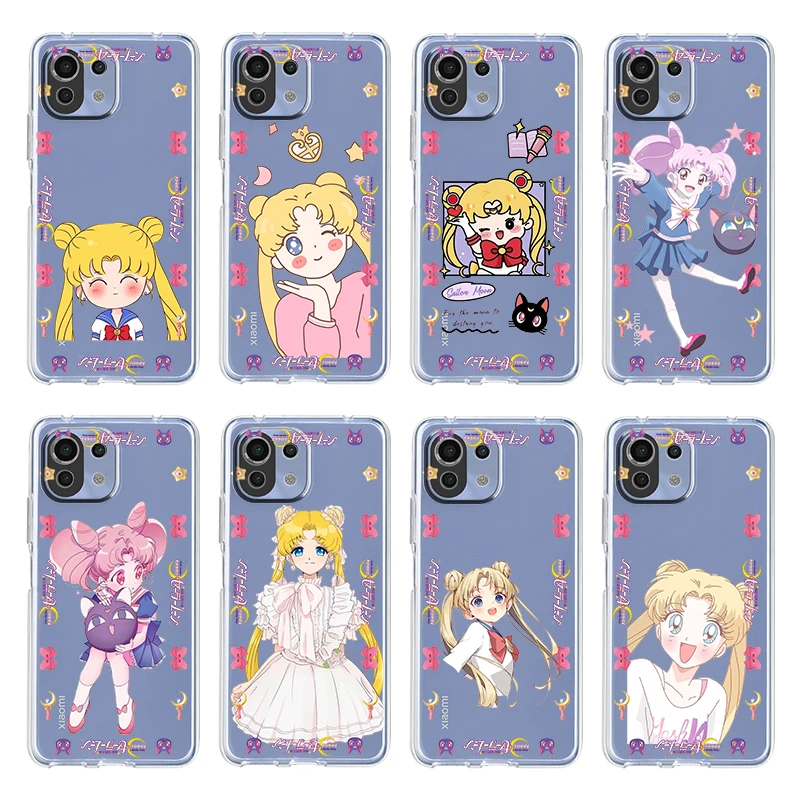 Anime Hot Girl Sailor Moon For Xiaomi Mi 12 12X 11Ultra 11i 11T 10 10T 9 9T Pro Lite 8 4G 5G Soft Transparent Phone Case Fundas
Anime Hot Girl Sailor Moon For Xiaomi Mi 12 12X 11Ultra 11i 11T 10 10T 9 9T Pro Lite 8 4G 5G Soft Transparent Phone Case Fundas