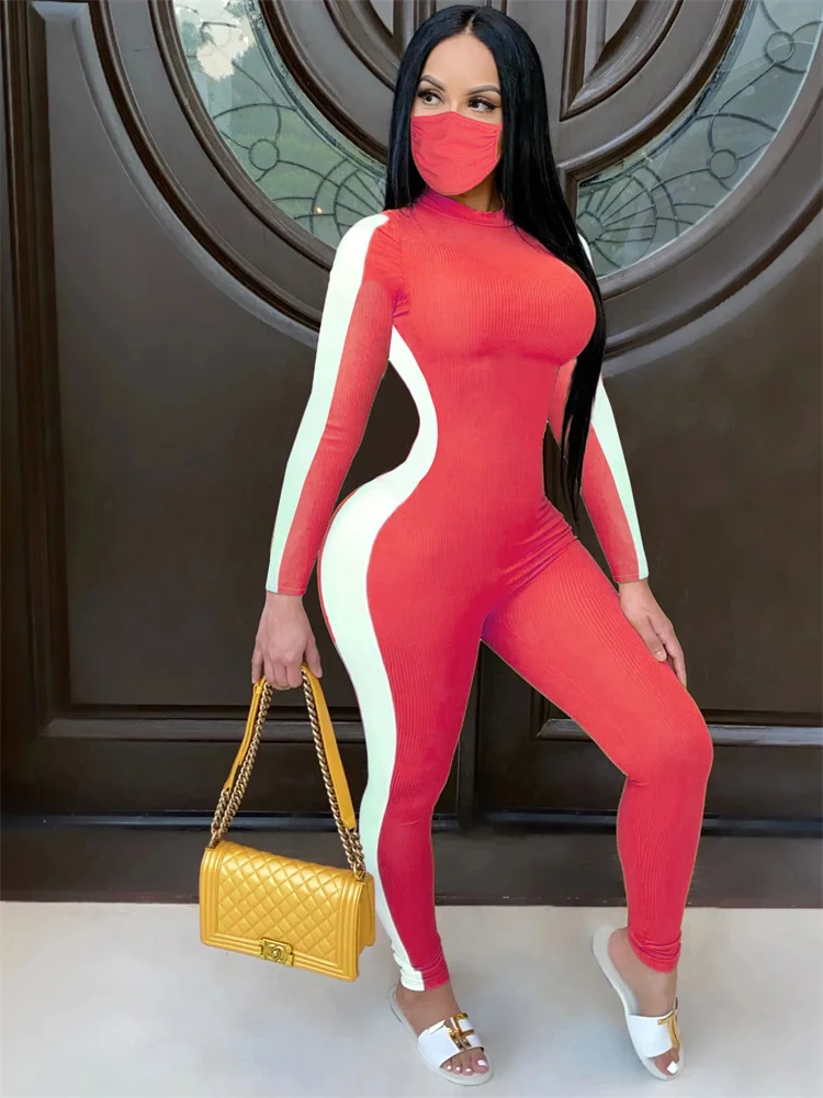 Habbris Fall Sexy Patchwork Bodycon Jumpsuits Club Outfits For Women 2023 Long Sleeve O Neck One Pieces Female Casual Tacksuit
Habbris Fall Sexy Patchwork Bodycon Jumpsuits Club Outfits For Women 2023 Long Sleeve O Neck One Pieces Female Casual Tacksuit