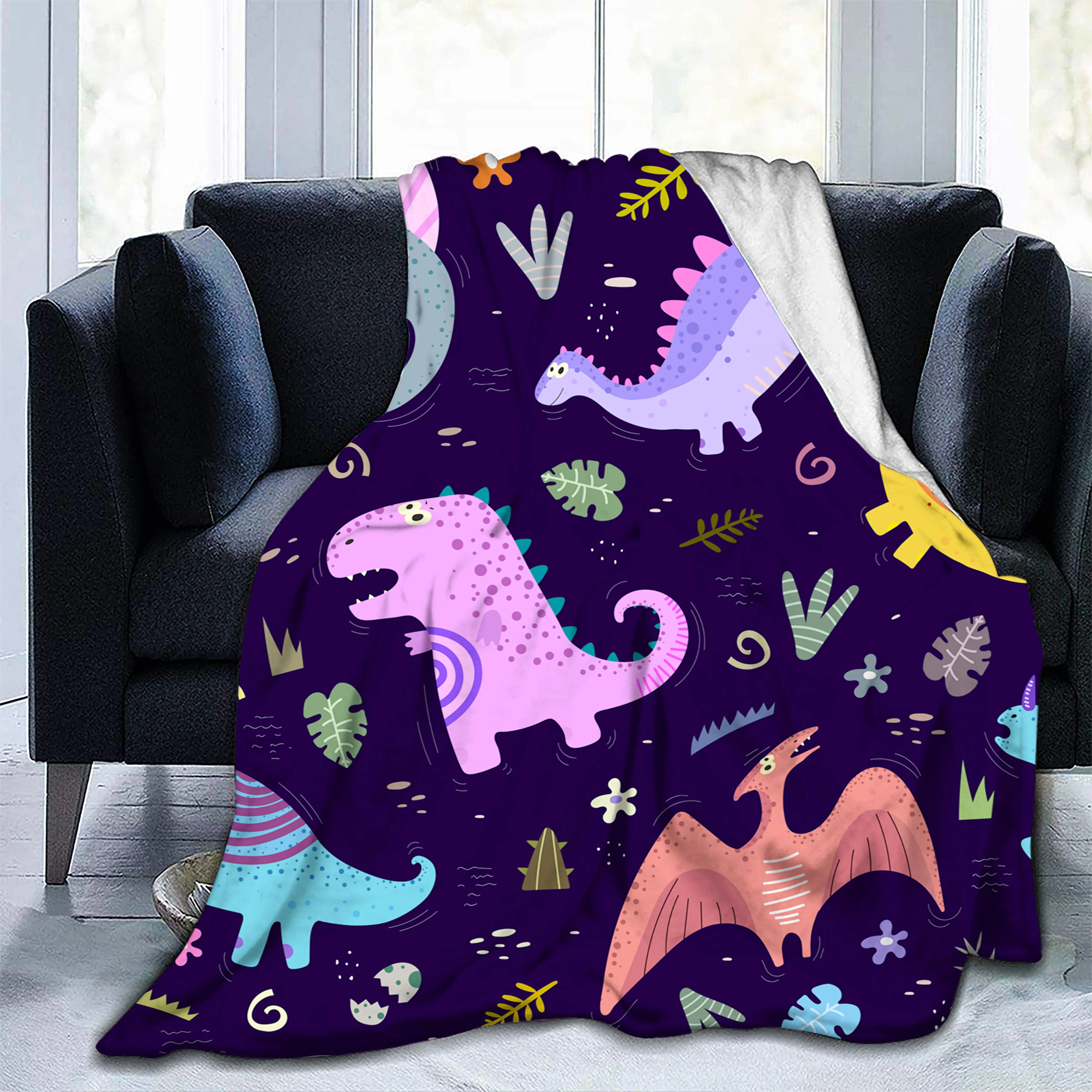 

SHUIHAN динозавр плед одеяло дети мальчики животное Фланелевое Флисовое одеяло динозавры одеяло s для дивана диван спальня гостиная