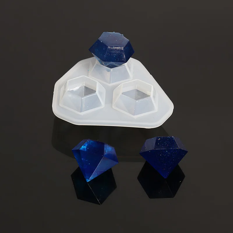 3 In 1 Transparent Silicone Diamond Mold DIY Craft Cutting Shape Type Epoxy Resin Molds For Jewelry Pendant Making Tools Mold
3 In 1 Transparent Silicone Diamond Mold DIY Craft Cutting Shape Type Epoxy Resin Molds For Jewelry Pendant Making Tools Mold
