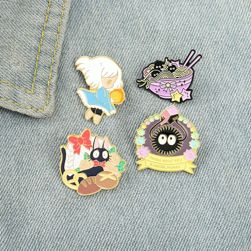 Cartoon Sweet Sun Girl Ramen Enamel Brooch Star Big Eyed Doll Cat Alloy Pins Badge Clothes Bag Cute Accessories Woman Jewelry
Cartoon Sweet Sun Girl Ramen Enamel Brooch Star Big Eyed Doll Cat Alloy Pins Badge Clothes Bag Cute Accessories Woman Jewelry