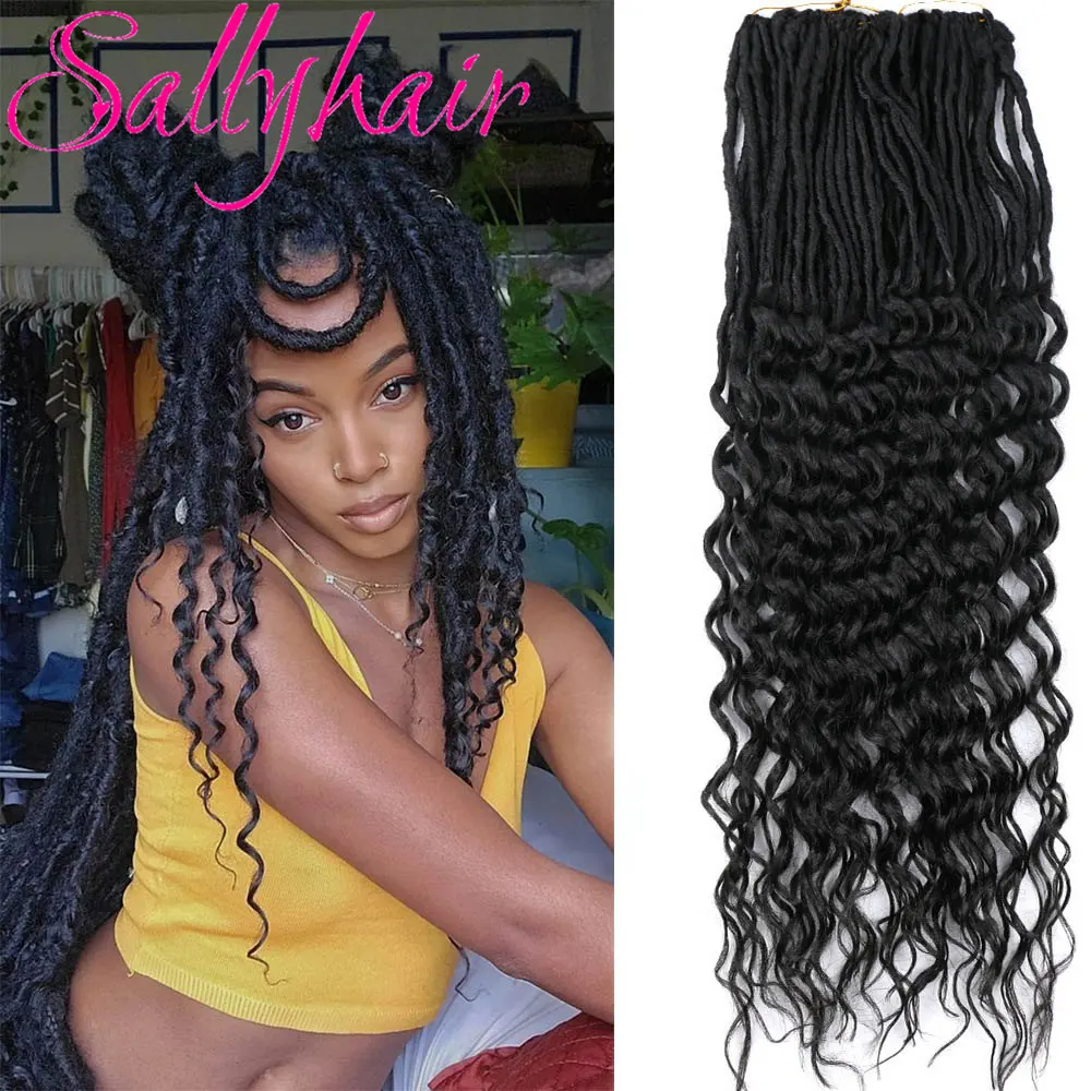 Sallyhair Deep Nu Locs синтетические мягкие кудрявые искусственные локоны 24 дюйма 18 прядей высококачественные волосы для плетения крючком удлинител...
Sallyhair Deep Nu Locs синтетические мягкие кудрявые искусственные локоны 24 дюйма 18 прядей высококачественные волосы для плетения крючком удлинител...