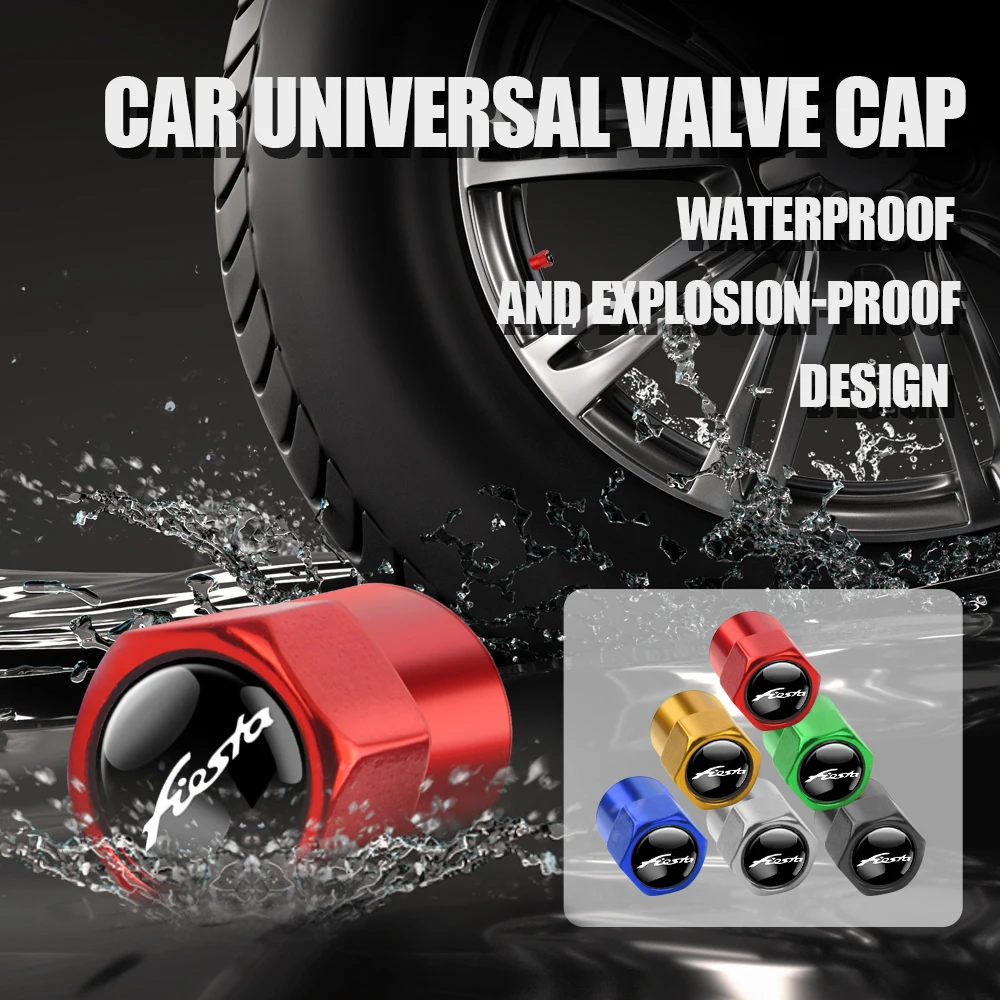 4PCS Tire Valve Caps Car Motorcycle Theftproof Aluminum Wheel Tyre Stem Air Valve Covers for Ford Fiesta Emblem Auto Accessories
4PCS Tire Valve Caps Car Motorcycle Theftproof Aluminum Wheel Tyre Stem Air Valve Covers for Ford Fiesta Emblem Auto Accessories