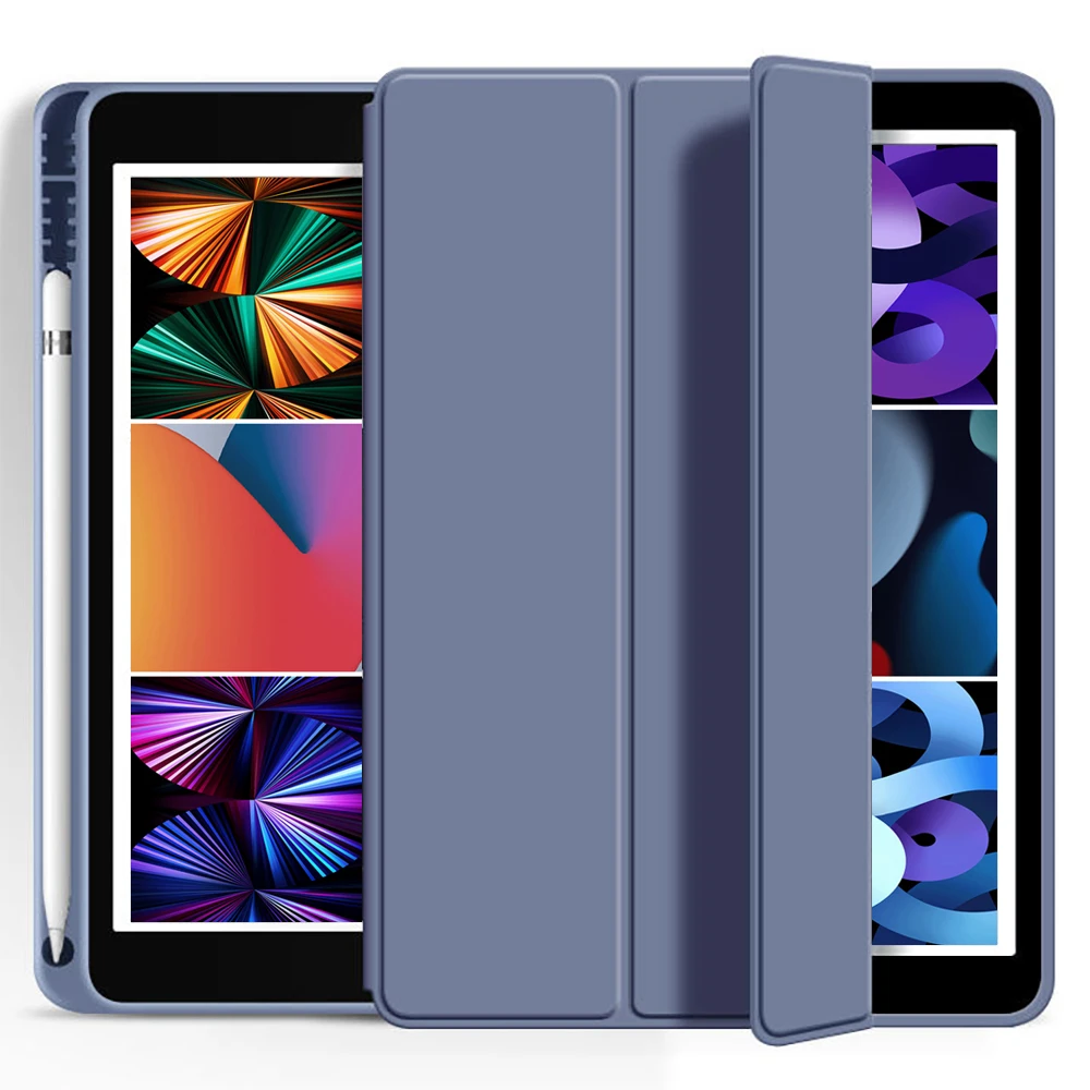 KEPAYA for 2019 iPad 7th generation 10.2-inch case A2200, A2198, A2197 sleep wake-up function Foldable pen slot cover
KEPAYA for 2019 iPad 7th generation 10.2-inch case A2200, A2198, A2197 sleep wake-up function Foldable pen slot cover